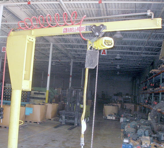 ABELL- HOWE Jib Crane,